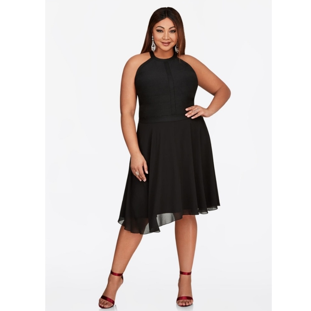 Halter Neck Bandage Top Dress (worn once)